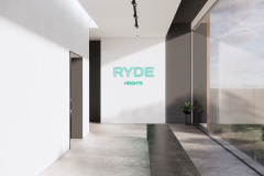 RYDE Heights indoor cycling studio - Side Lobby